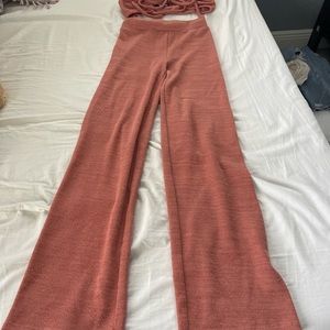 White fox two piece set